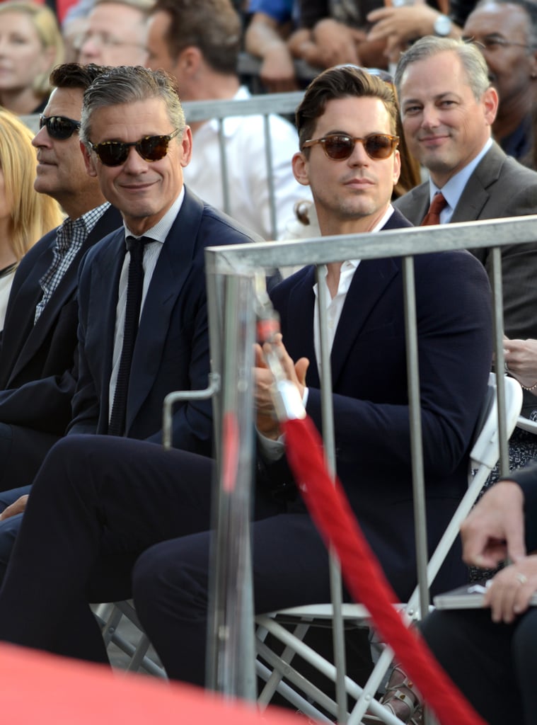 Matt Bomer Kelly Ripa Walk of Fame Ceremony