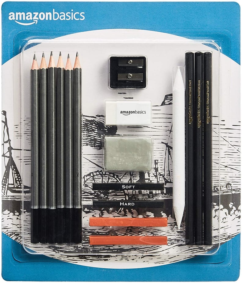 AmazonBasics Sketch and Drawing Art Pencil Kit