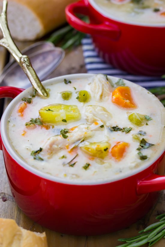 Slow-Cooker Turkey Soup