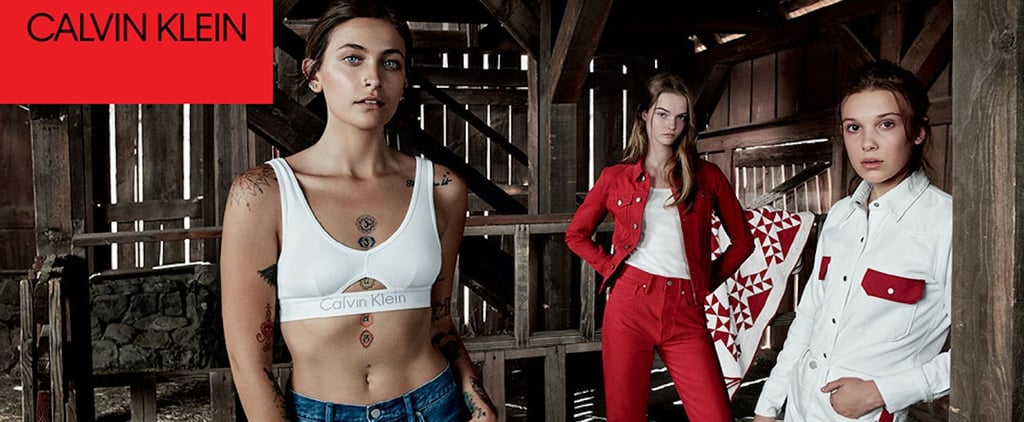 Millie Bobby Brown Calvin Klein Jeans Campaign Spring 2018