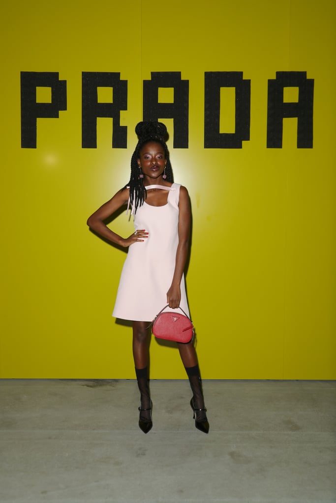 After her attendance at the fall 2019 show, she penned the poem "A Poet's Prada."