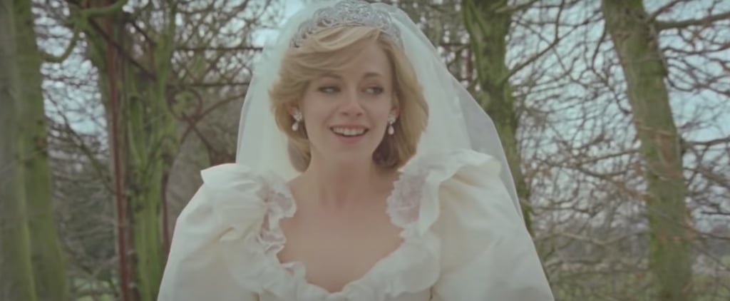 Kristen Stewart Recounts What It Was Like Filming Princess Diana's Wedding Dress Scene