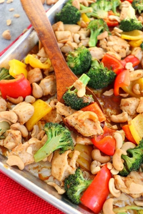 Healthy Cashew Chicken