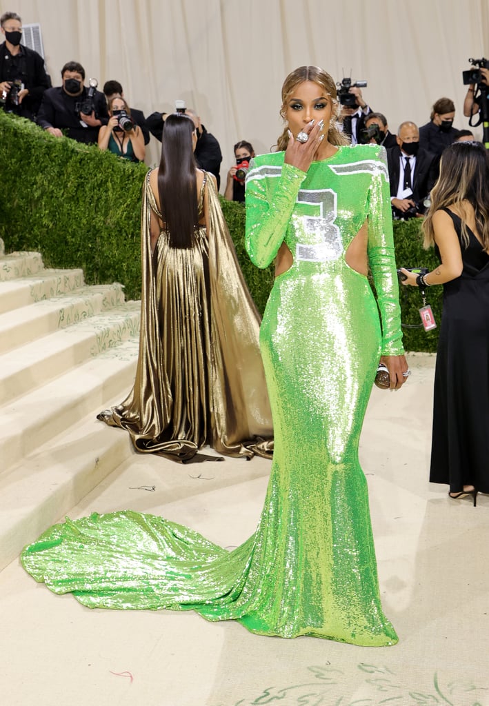 Ciara's Peter Dundas Jersey Dress at the 2021 Met Gala