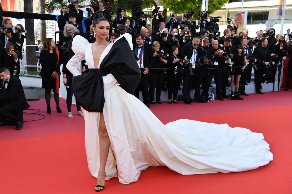 Deepika Padukone White Dress at Cannes 2019