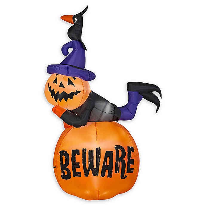 Inflatable Pumpkin Stack Outdoor Halloween Decoration