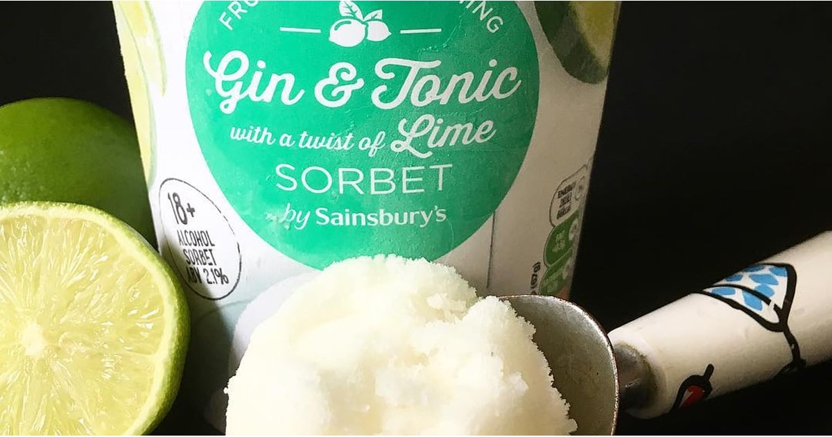 Gin and Tonic Sorbet Sainsbury's POPSUGAR Food UK
