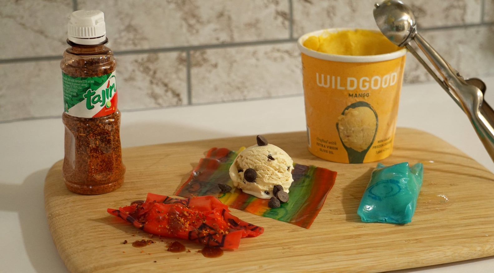 How To Make Tiktoks Fruit Roll Up Ice Cream Snack Popsugar Food 
