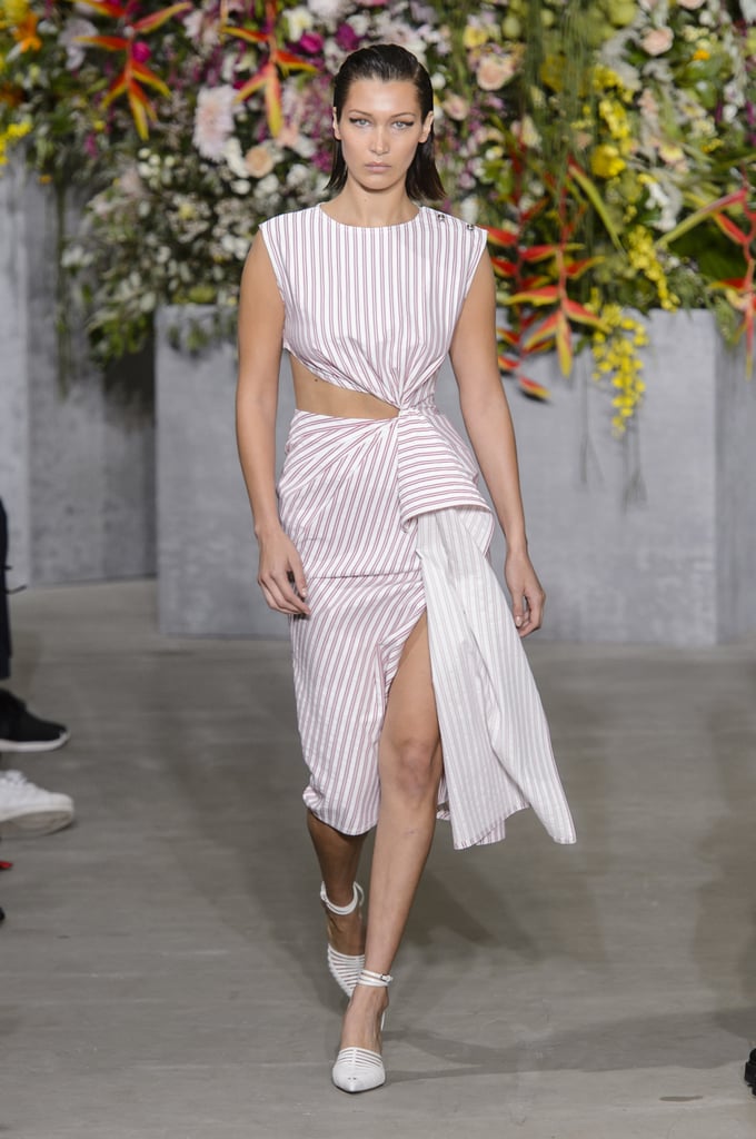 Bella Made Her Spring 2018 Runway Debut at Jason Wu