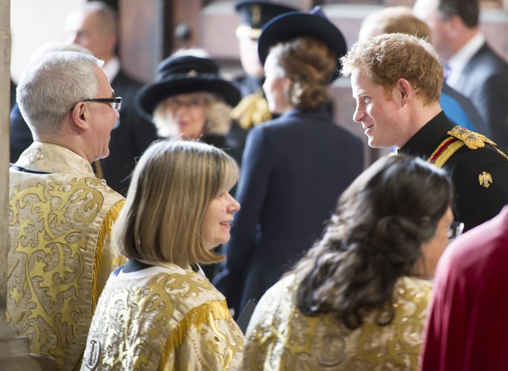 Kate Middleton and Prince William at St. Paul's Cathedral
