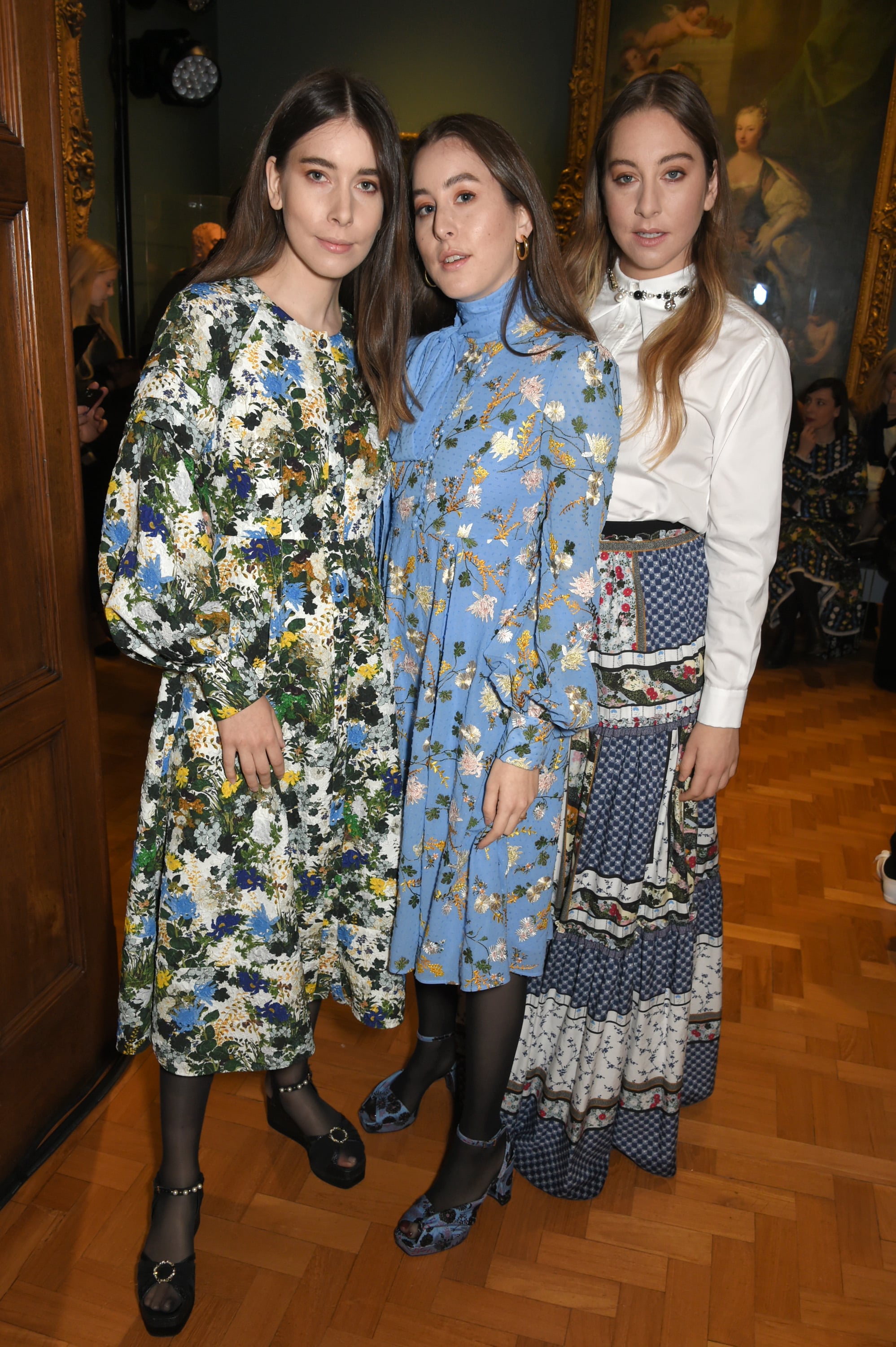 Alana Haim, Este Haim, Danielle Haim at PARIS FASHION WEEK SS20