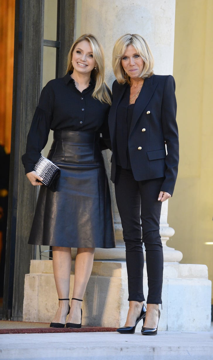 She Also Likes a Good Structured Blazer | Brigitte Macron Style