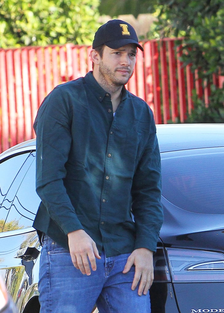 Ashton Kutcher Out in LA December 2016