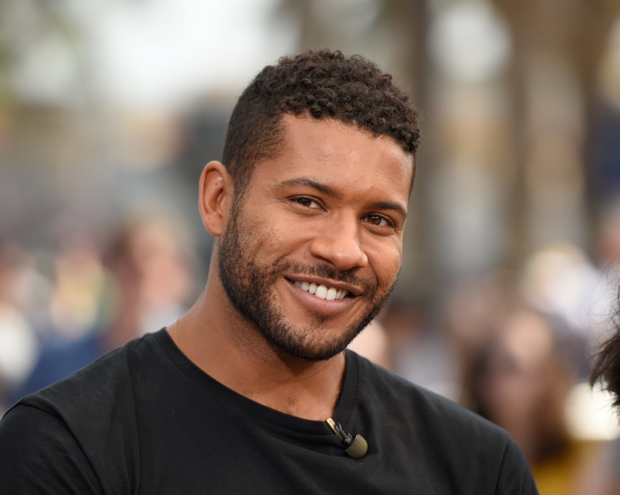 UNIVERSAL CITY, CA - JULY 16:  Jeffrey Bowyer-Chapman visits 