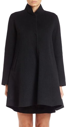 Eileen Fisher High-Collared Coat ($498)