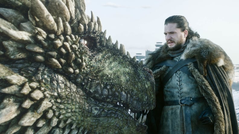 Jon Snow and Rhaegal