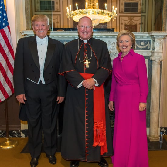 Hillary Clinton's Pink Ralph Lauren Gown October 2016