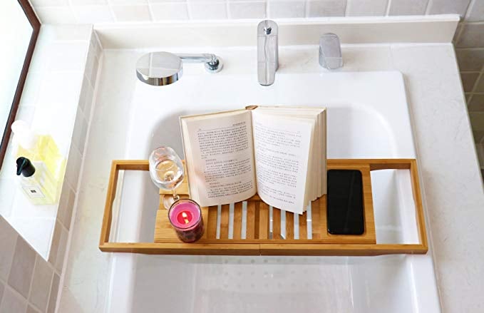 Dozyant Bamboo Bathtub Caddy