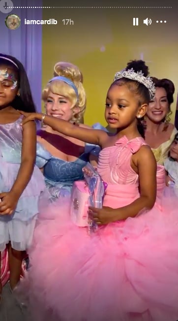 Cardi B Throws Kulture a Princess 3rd Birthday Party