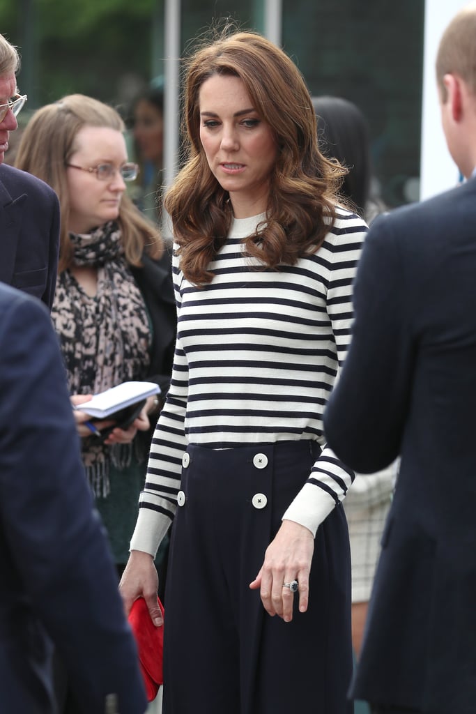 Kate Middleton Striped Shirt May 2019