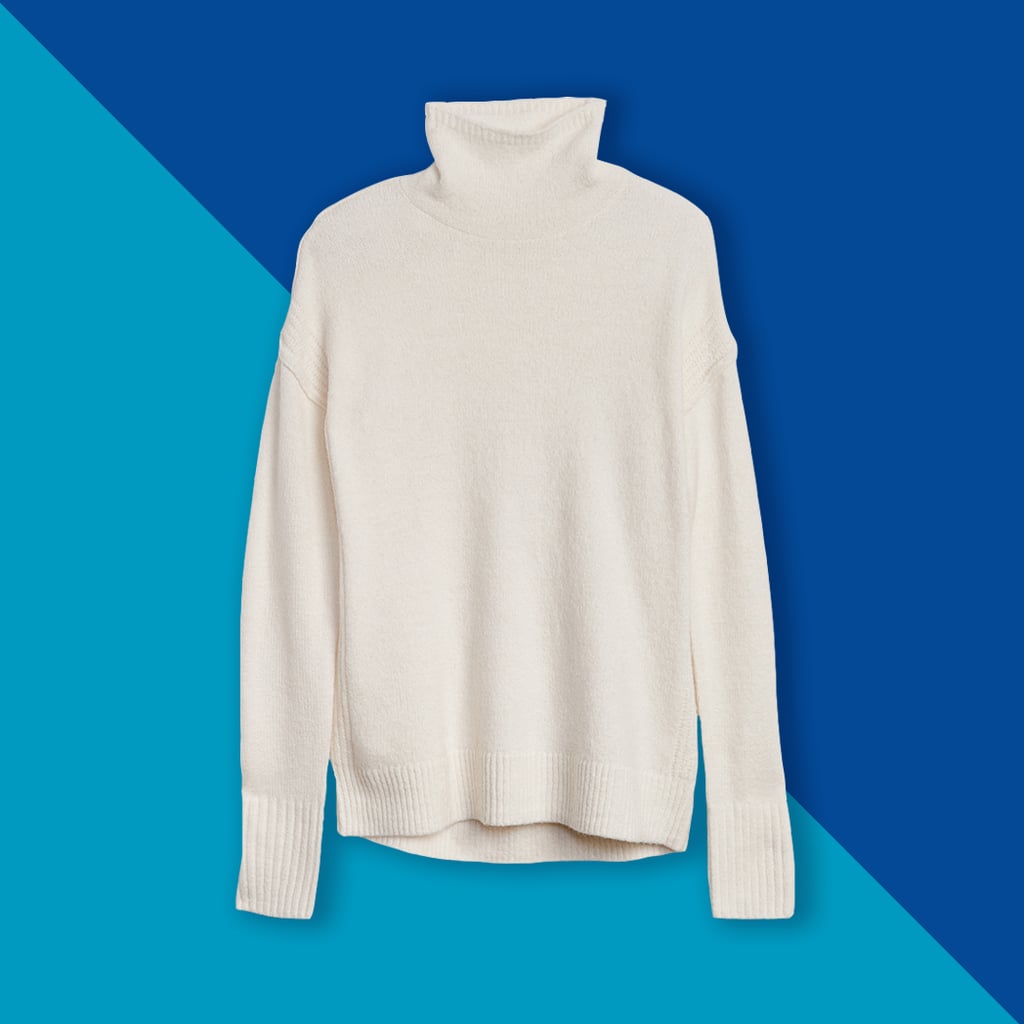 No Winter wardrobe is complete without an effortless yet chic knit turtleneck. She can easily pair this piece ($69.95) with everything from jeans to leggings and even throw it under a dress for a fresh switch-up.