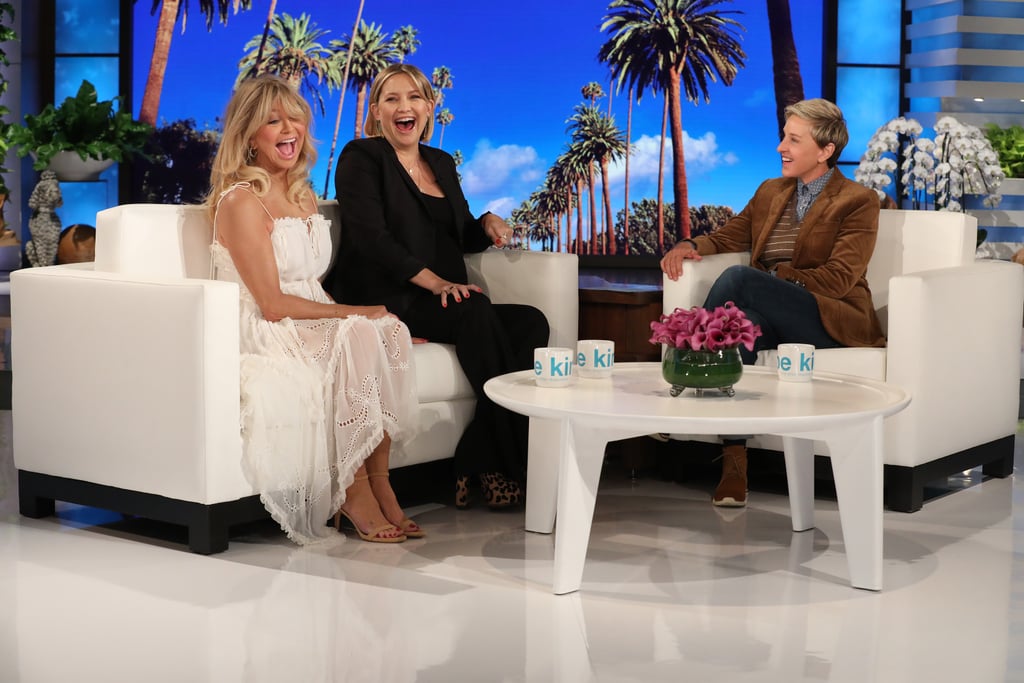 Kate Hudson and Goldie Hawn on The Ellen Show 2018