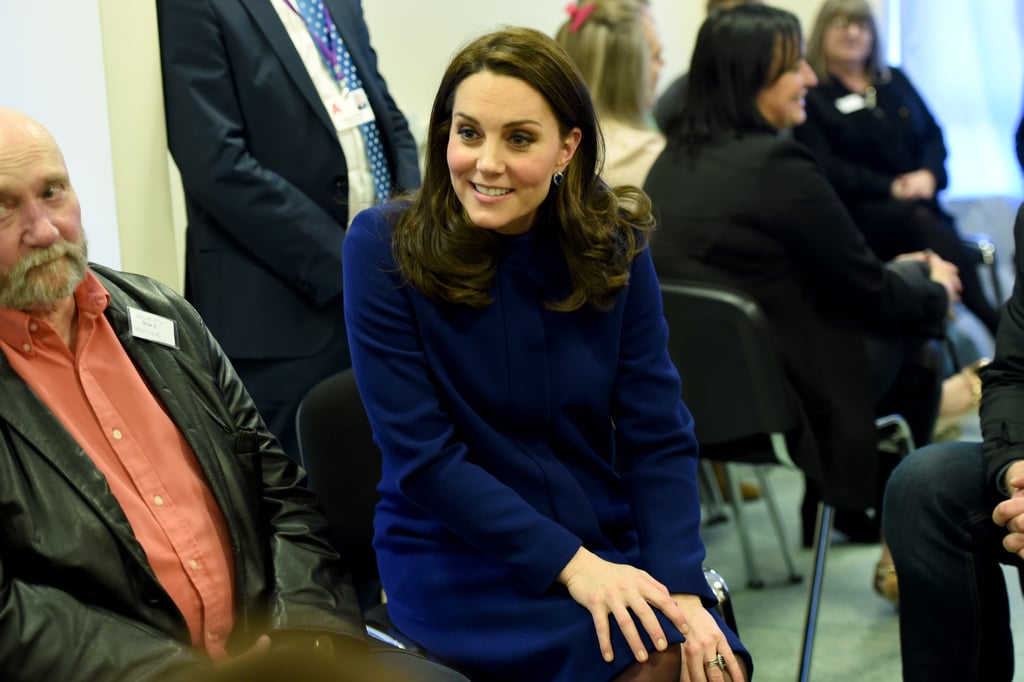 Kate Middleton Gets Heel Stuck in a Grate February 2018