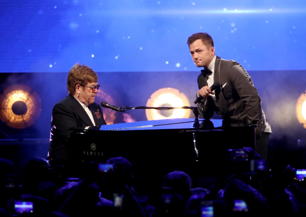 Elton John and Taron Egerton Singing "Rocketman" at Cannes