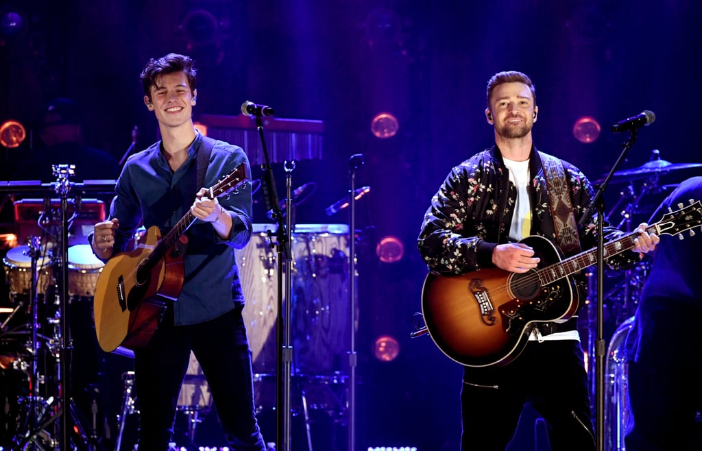 Justin Timberlake and Shawn Mendes iHeartRadio Performance