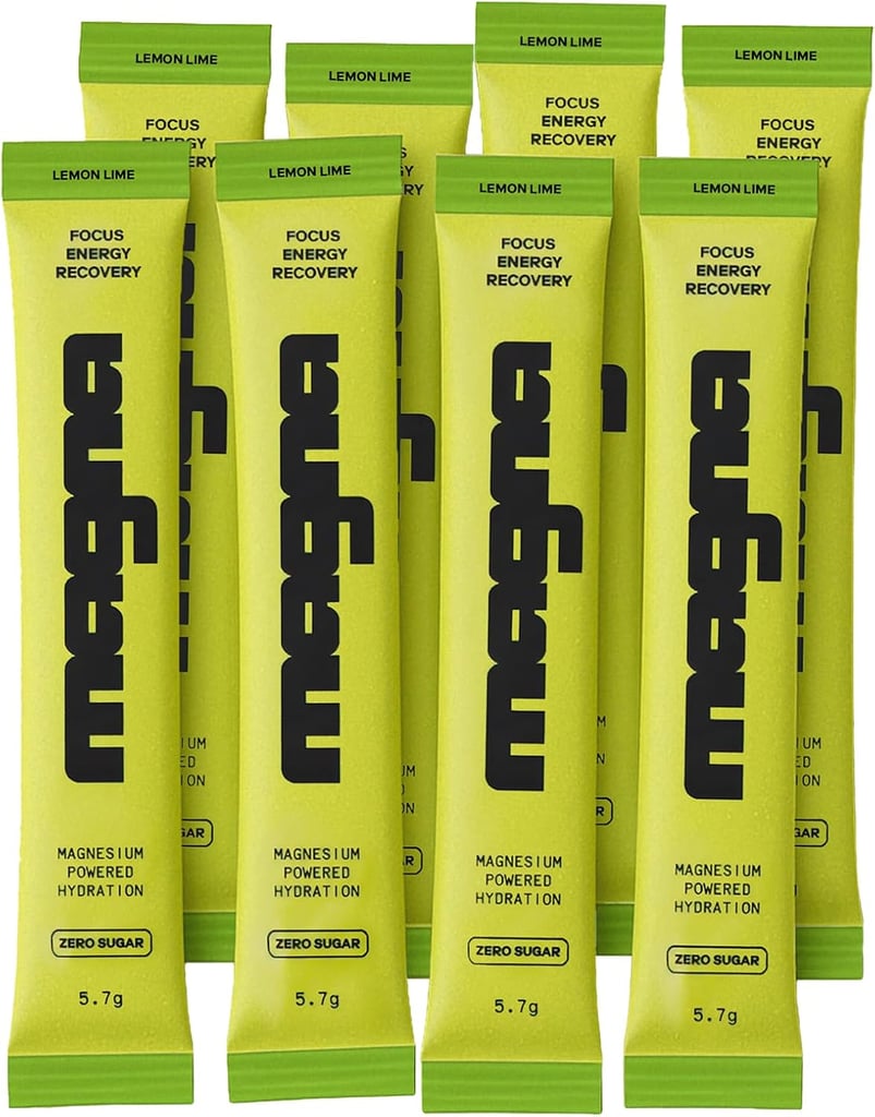 Magna Electrolyte Powder Drink Mix ($50)
In this kind of heat, staying hydrated takes more than just water. This electrolyte mix infused with sodium and potassium helps your body retain hydration, whether you're starting your morning or recovering after a long day.