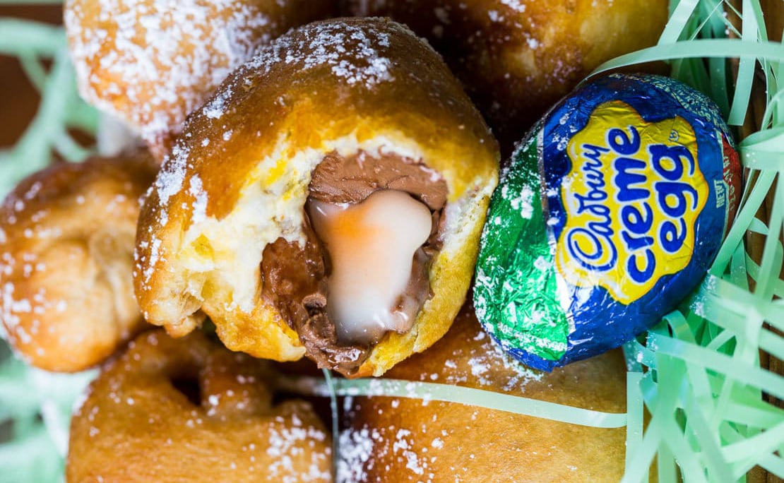 Deep Fried Cadbury Creme Eggs 13 Easy Desserts You Can Make With A Can Of Biscuit Dough Popsugar Food Photo 11