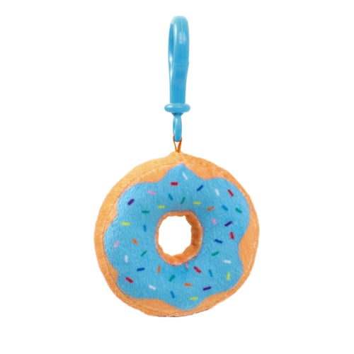Dylan's Candy Bar Plush Donut Keychain