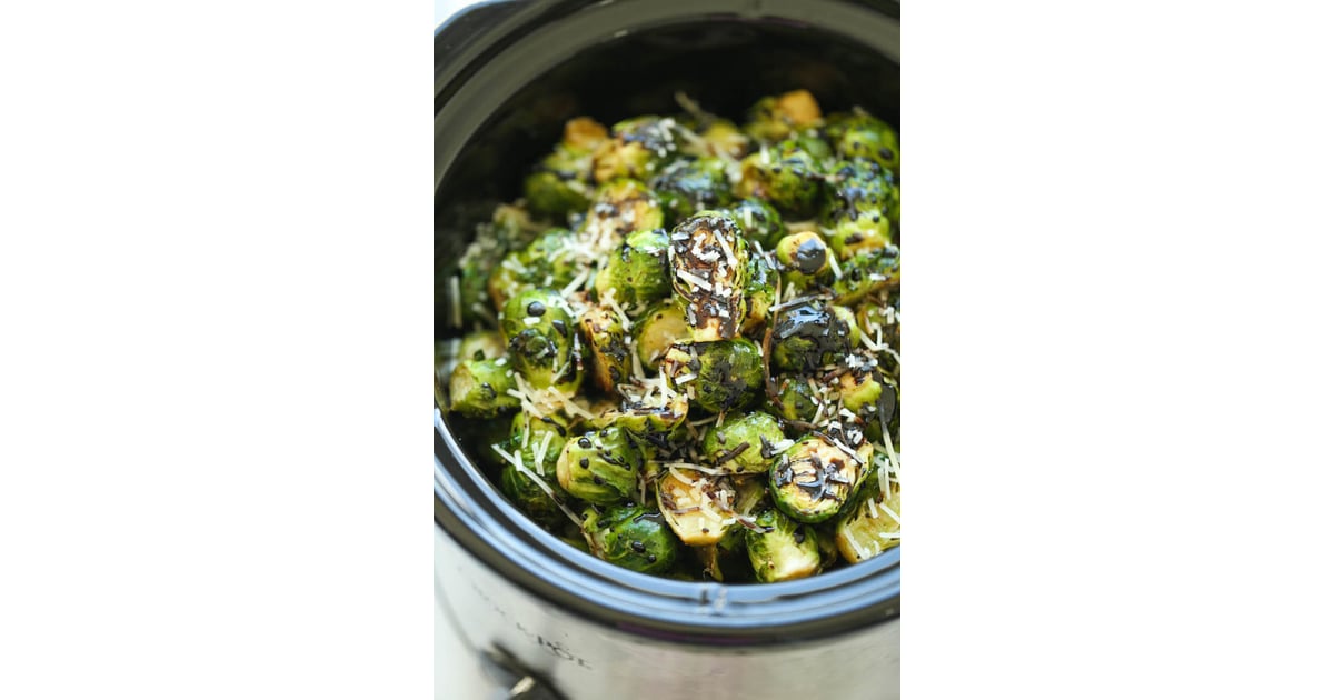Slow Cooker Balsamic Brussels Sprouts 60 Perfectly Seasonal Fall Slow Cooker Recipes Popsugar Food Photo 24