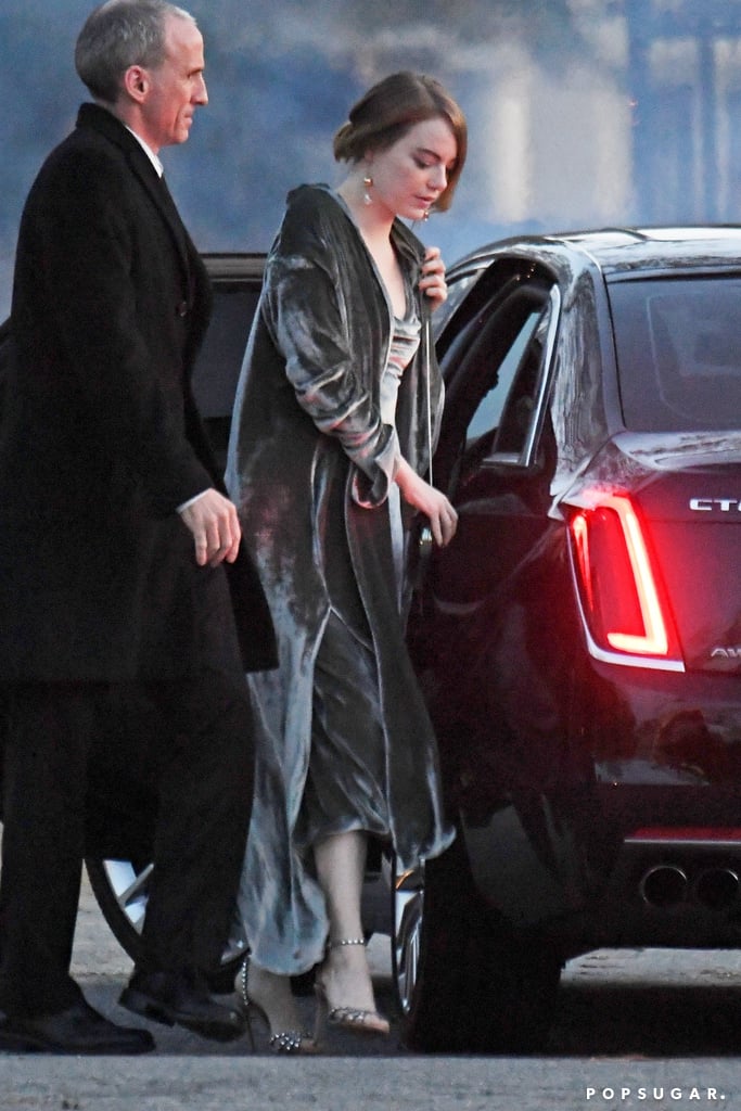 Emma Stone at Jennifer Lawrence and Cooke Maroney's Wedding