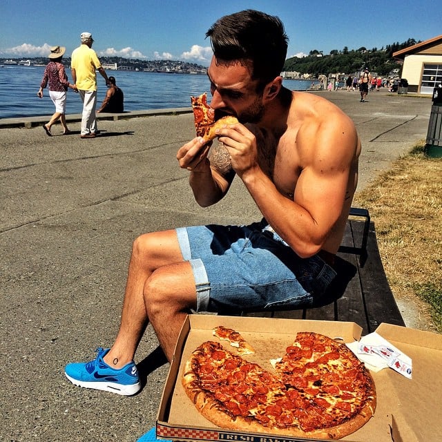 Hot Guy Eats Pizza Around The World POPSUGAR Love Sex