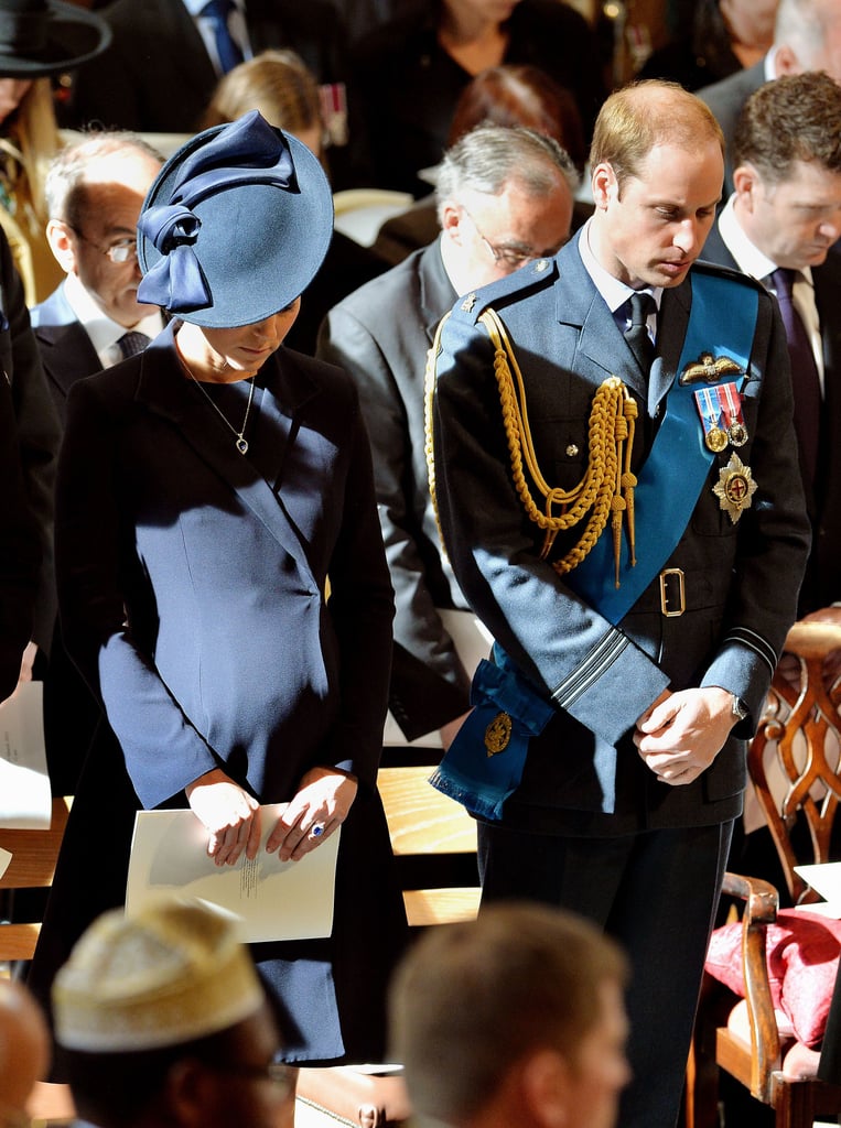 Kate Middleton and Prince William at St. Paul's Cathedral