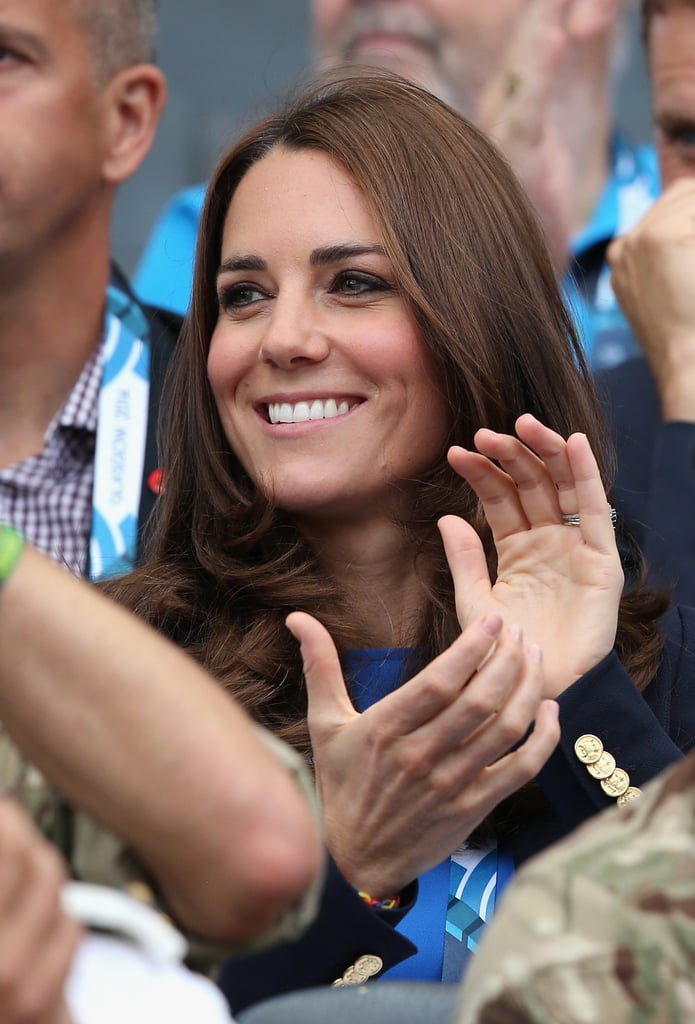 The Duke and Duchess of Cambridge at Commonwealth Games 2014