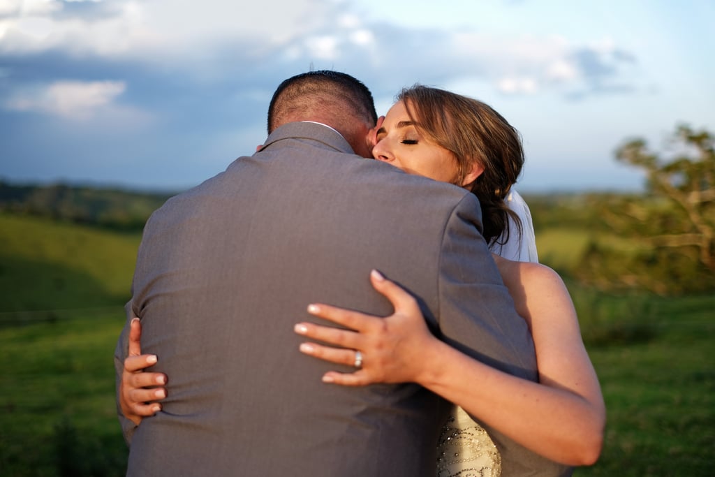 Groom Blindfolds Wedding Guests For Blind Wife