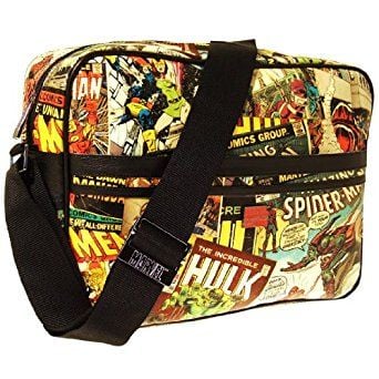 Marvel Men's Comic Retro Print Messenger Bag ($40)