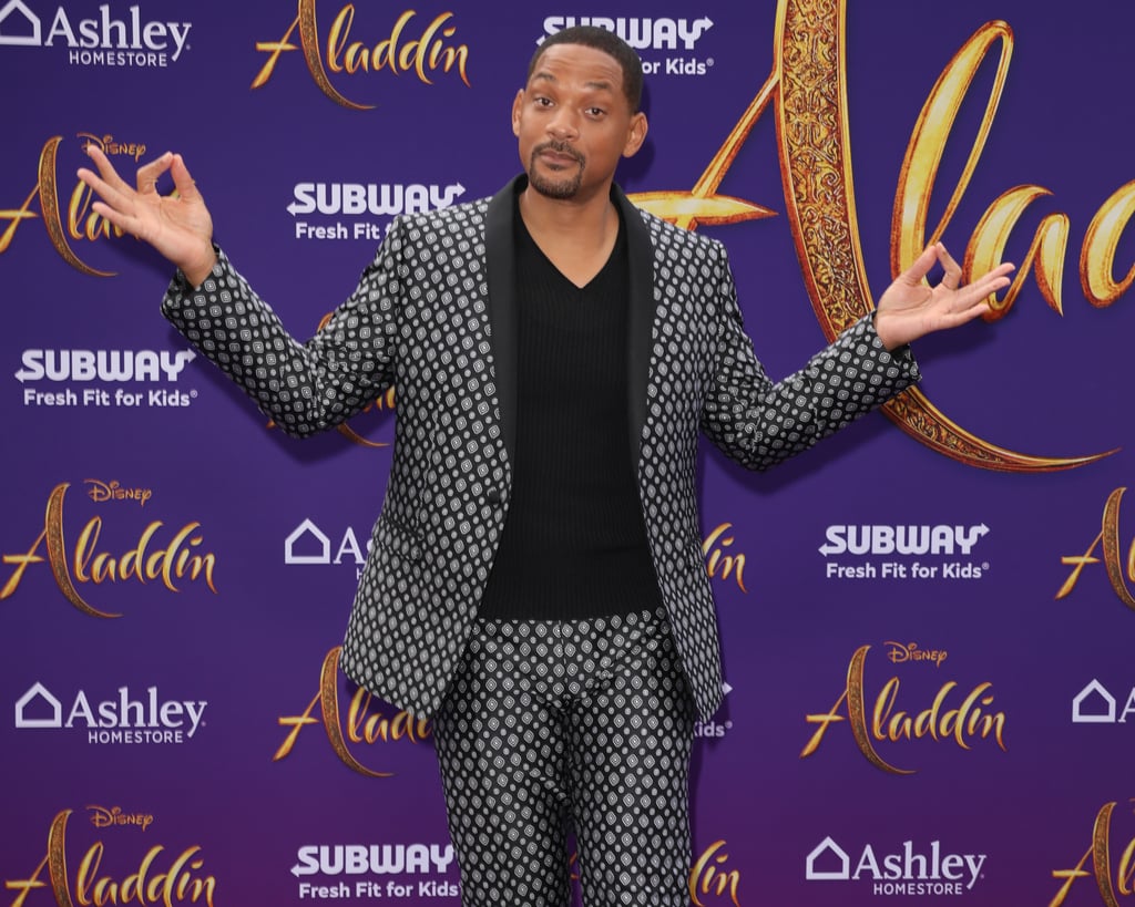 Will Smith and His Family at the Aladdin Premiere 2019