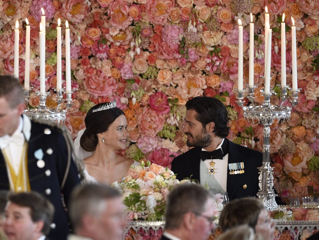 When the Couple Shared This Affectionate Glance During Dinner
