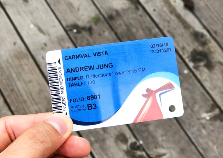 Your Sail and Sign card is your lifeline. Carnival Cruise Tips