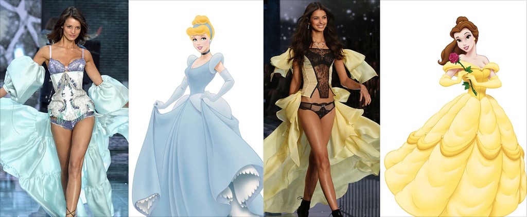 Disney Princesses Victoria's Secret Angels 2015