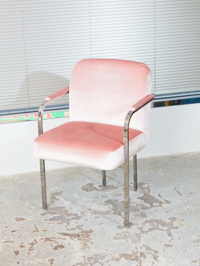 For Your Office Space: Vintage Chrome Chair