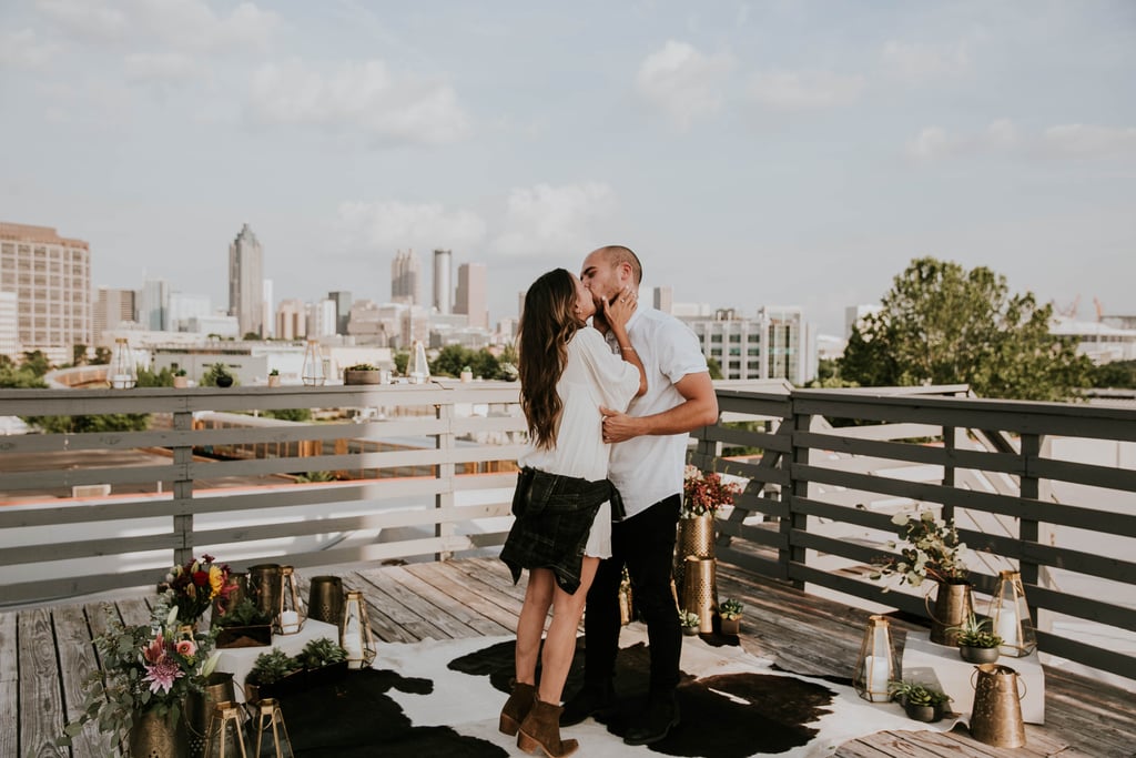 Rooftop Proposal in Atlanta