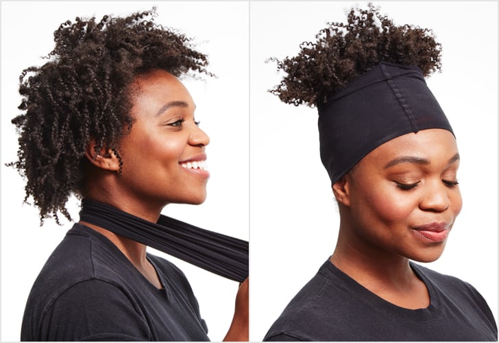 Coily Hair Tip #1: DIY a Stocking Cap to Stretch Curls