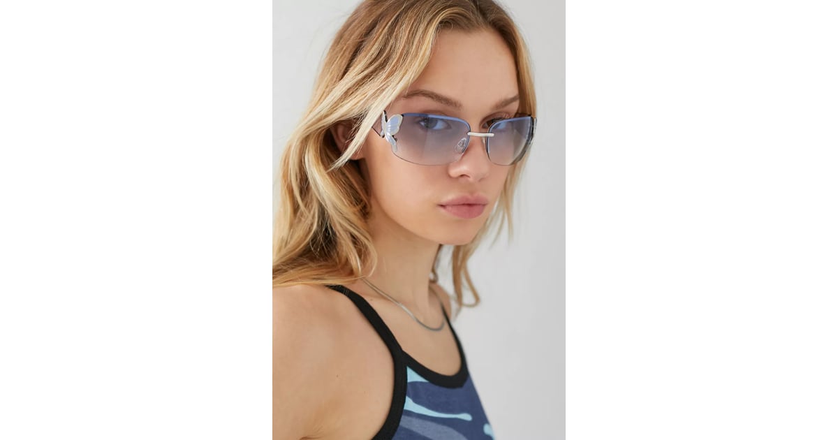 Butterfly Accented Y2K Sunglasses Mimi Butterfly Shield