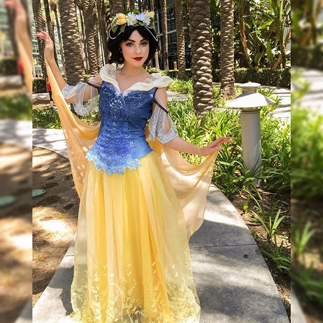 Art Nouveau Snow White Disney Costumes at D23 Expo POPSUGAR Love