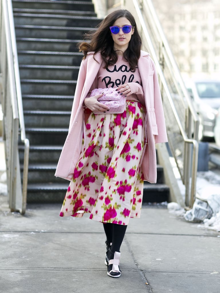 Best Street Style at New York Fashion Week Fall 2014 | POPSUGAR Fashion