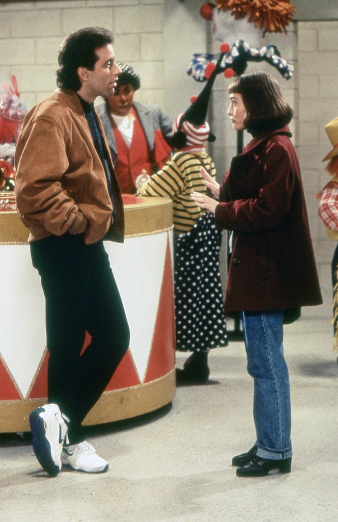 We love how casual he made his outfit by styling his Nikes with a brown suede bomber jacket.